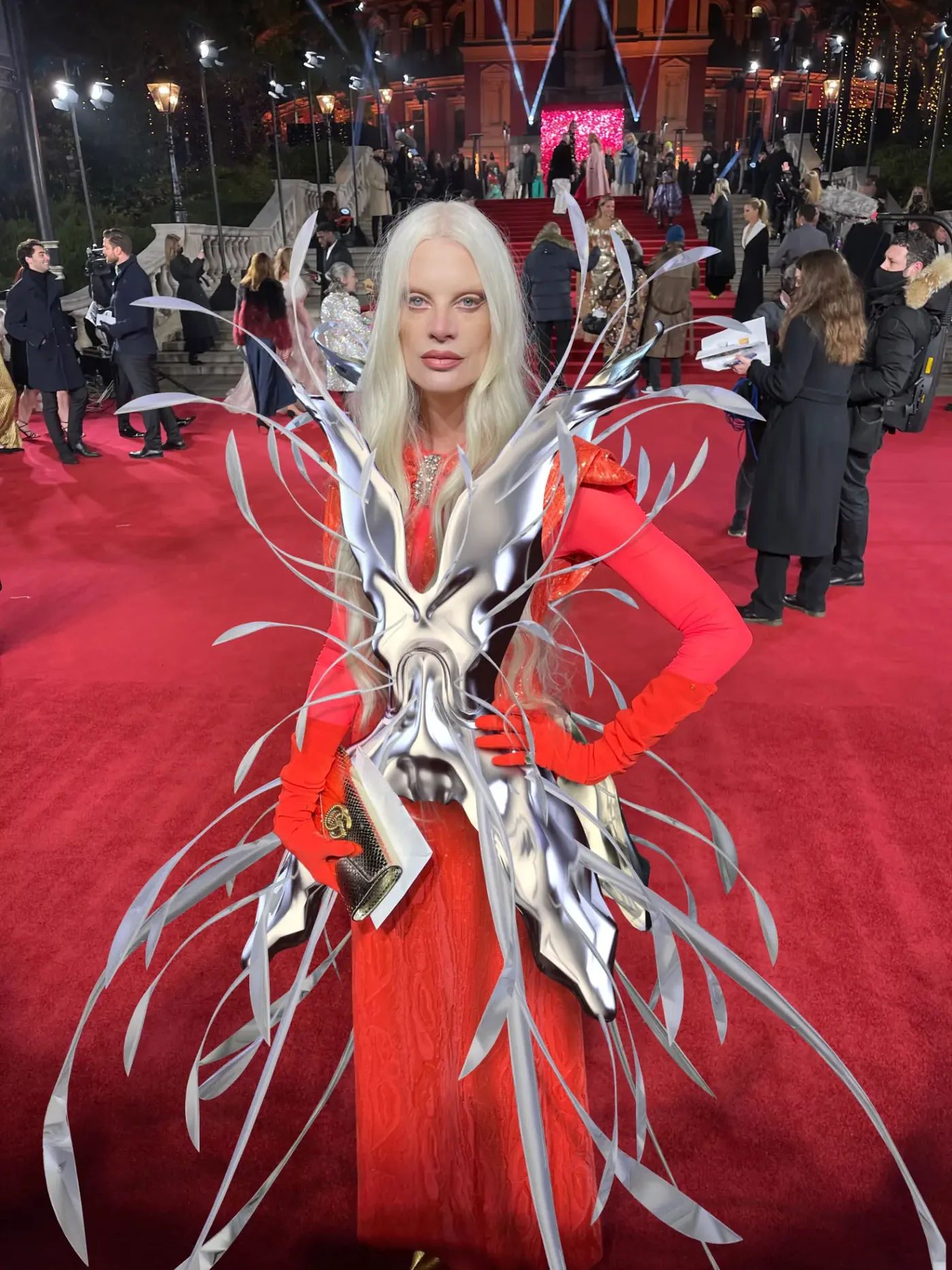 IoDF digital fashion on The Fashion Awards red carpet 2021